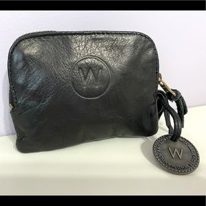 NWOT Wanderers Travel Co The Venetian Card Wallet, Black